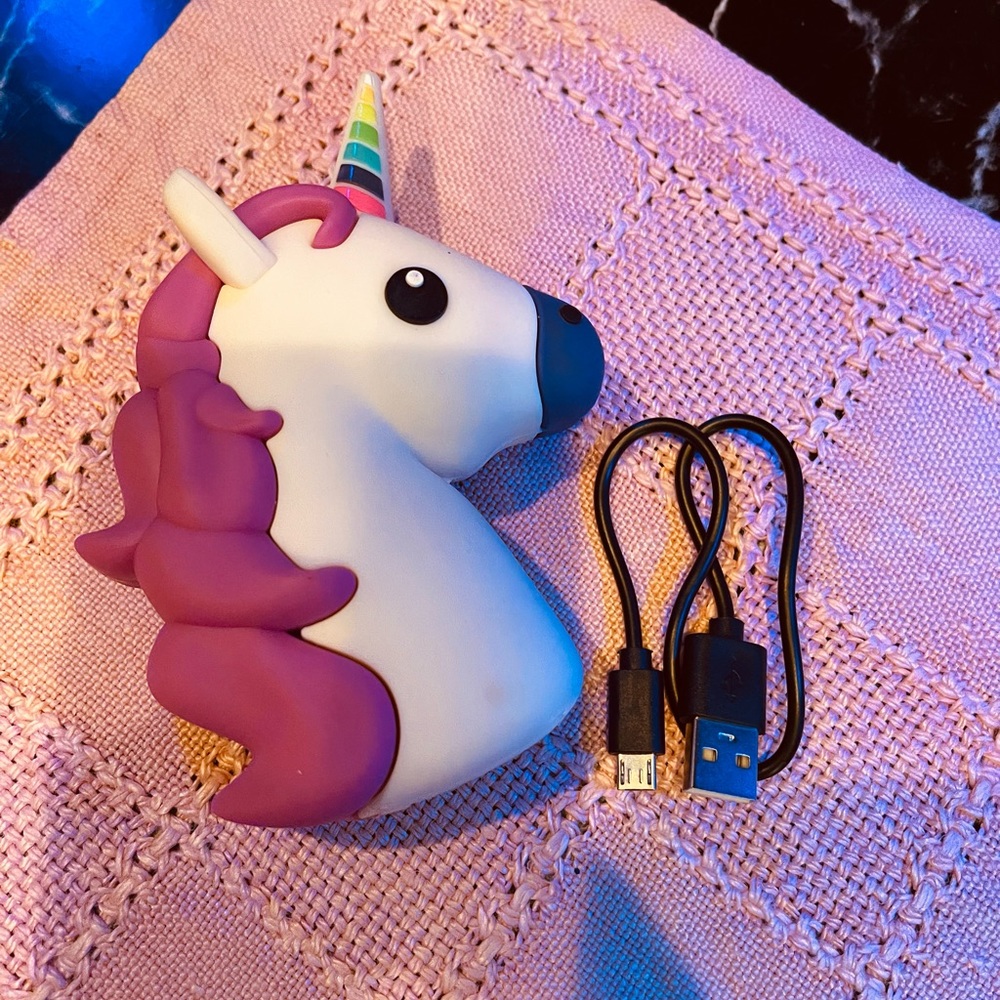unicorn portable charger power bank